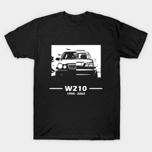 W210 limousine classic retro T-Shirt